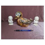 Duck Salt & Pepper Shakers; Duck Planter