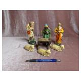 Partial Western Germany Nativity Set