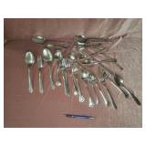 Silverware of Various Patterns