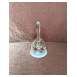 Opalescent Fenton Glass Bell - 6"