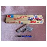 L-H Detective Cap Gun; Tupperware Toys