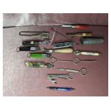 Bottle Openers, Nutmeg Grinder,