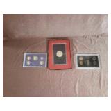 1986 & 1972 Coin Proof Sets,