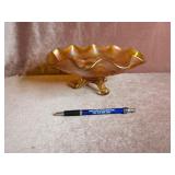 Fenton Marigold 8" 3-Legged Bowl