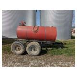 Homemade Fuel Trailer with 500 gal. Fuel Tank