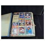 Baseball Card Collection in Binder
