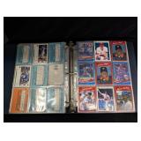 Baseball Card Collection in Binder
