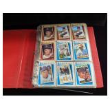 Baseball Card Collection in Binder