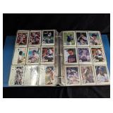 Baseball Card Collection in Binder