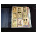 Baseball Card Collection in Binder