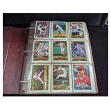Baseball Card Collection in Binder