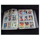Baseball Card Collection in Binder