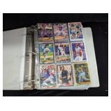 Baseball Card Collection in Binder