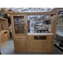Eagle Oak Entertainment Cabinet on Casters