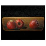 Apples Mary Porter Painting on Wood
