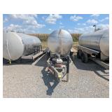 1,000gal Stainless Steel Water Tank Trailer