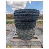 (4) 265/70 R17 Tires