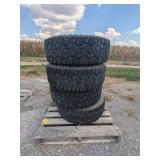 (4) LT265/ 17R 17 Tires