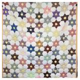 Stars Quilt - 89" x 100"