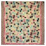 Pretty in Pink Quilt - 84" x 87"