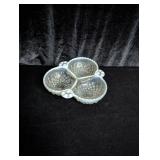 Hobnail Relish Dish / Trinket Tray