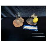Statues made by Paul Shular, Mercury Thermometers