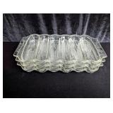 (3) Glass Miracle Maize Corn Stick Pans