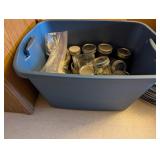 Jelly Canning Jars in Small Tote with Lid