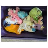 Toys & Stuffed Animals in Large Tote with Lid
