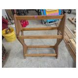 Wooden Quilt Rack - 25.5" x 10.75" x 32"