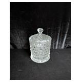 American Fostoria Cookie Jar with Lid