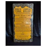 Miller Auction & Realty Old Auction Bill