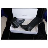NIB CALIVN KLEIN BLACK BOOTS - WOMEN