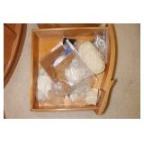 (2) DRAWERS WITH SEWING & KNITTING ITEMS