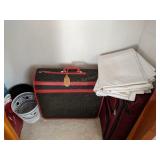 DECOREATIONS, LUGGAGE, MISC IN CLOSET