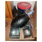 GLASS DECORATIONS, MISC