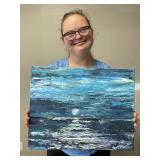 Macey Williamson, Macey is new to the art program.