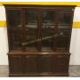 Teakwood Glassfront Cabinet