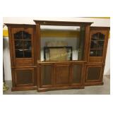 Large entertainment cabinet