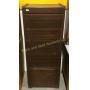 Vintage wardrobe with tambour door