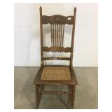 Oak rocking chair