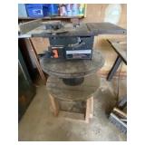 Table saw on stand w/ wheels