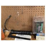 3 Grease guns. 2 air