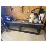 bench 25hx6.5wx20.5d