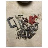 Clamps incl. 2 pipe clamps