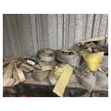 Well used ratchet straps