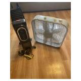 fan and heater