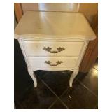 Small white nightstand
