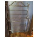 metal shelving unit