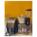 air fryer, fondue pot & misc.